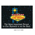 Las Vegas Sign Photo Hand Mirror (2-1/2" x 3-1/2")